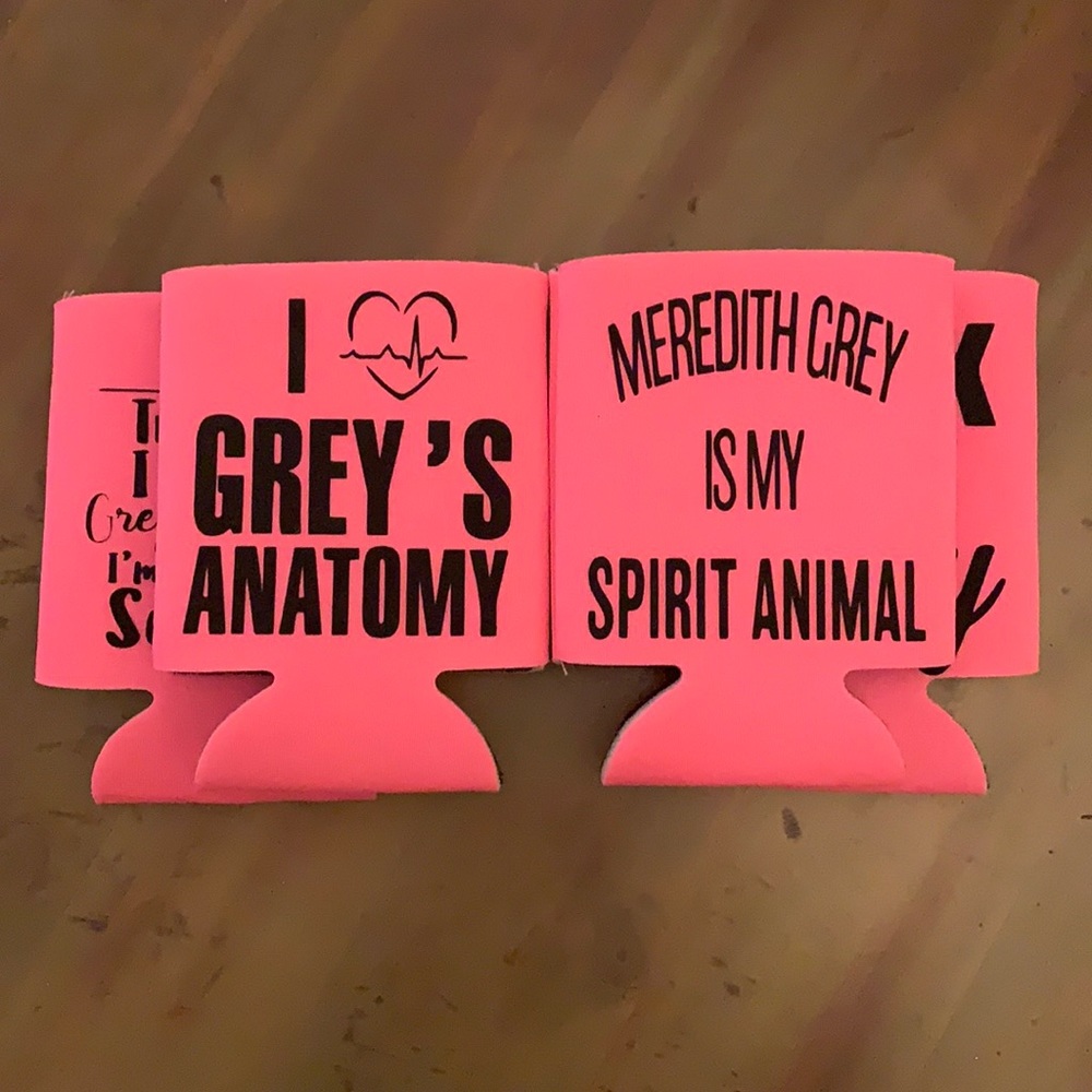 Grey’s Anatomy Koozie Set